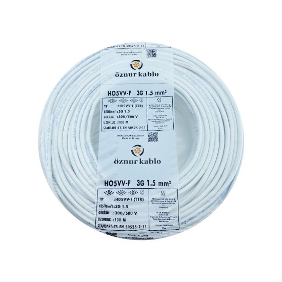 Öznur 3x1,5 TTR Kablo resmi