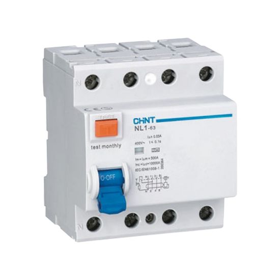 Chint 4x25A 30mA Trifaze Kaçak Akım Sigorta Rölesi resmi