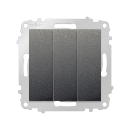 Ovivo Grano Üçlü Anahtar (Füme) resmi