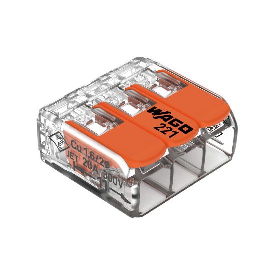 Wago 3x4 mm Çok Amaçlı Klemens resmi