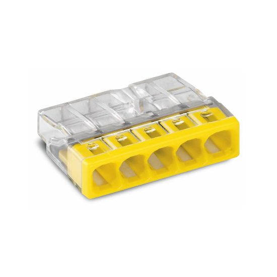 Wago 5 Kutuplu Buat İçi Klemens resmi