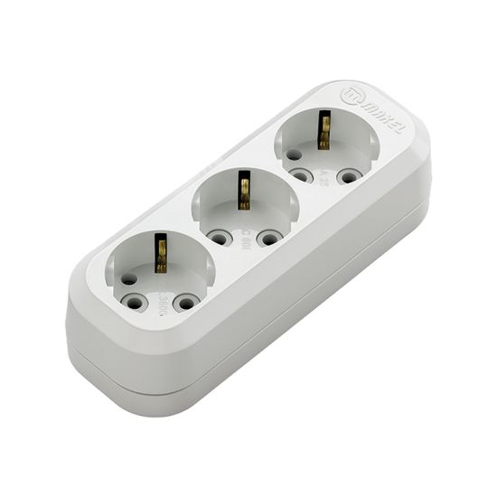 Makel 3'lü Klemensli Grup Priz resmi