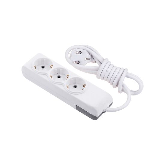 Korçam 3'lü 2 Metre Grup Priz resmi