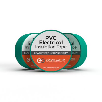 Günsan İzole Elektrik Bant (Yeşil) resmi