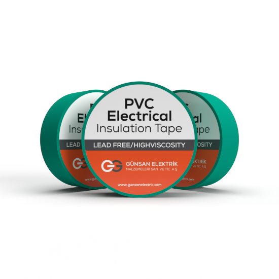 Günsan İzole Elektrik Bant (Yeşil) resmi