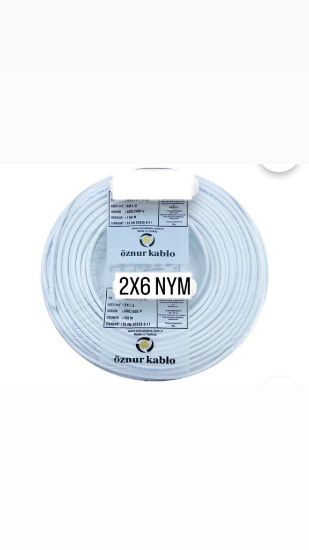 Öznur 2X6 NYM Kablo resmi