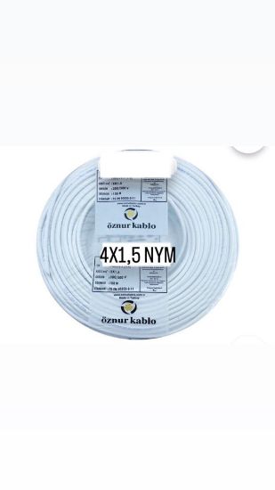Öznur 4x1,5 NYM Kablo resmi
