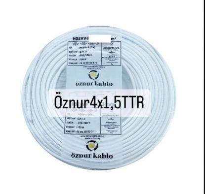 Öznur. 4x1,5 TTR Kablo resmi