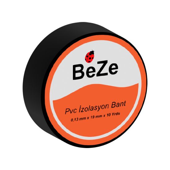 Beze İzole Elektrik Bant (Siyah) resmi
