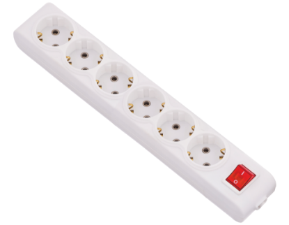 Orel 6'lı Anahtarlı Grup Priz Klemensli resmi