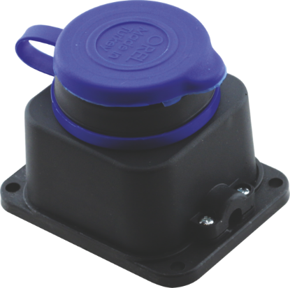 Orel 1x16 Monofaze Kauçuk Topraklı Duvar Prizi resmi