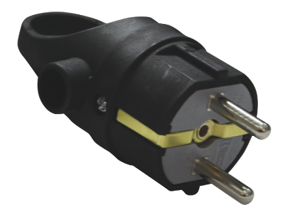 Orel 1x16 Kauçuk Fiş Kulplu resmi