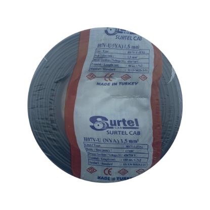 Surtel 1,5 NYA Kablo (Siyah) resmi