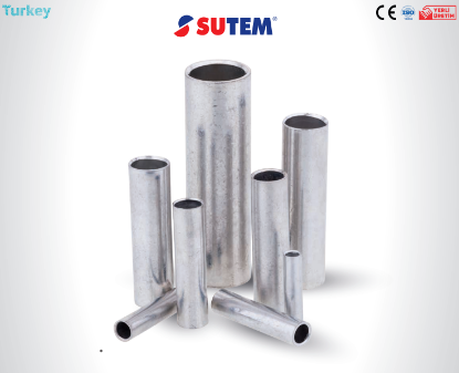 10 mm Sıkmalı Ek Muf (Bakır) resmi