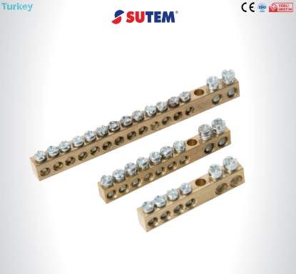 2 + 5 Delikli Pano Topraklama Klemens resmi