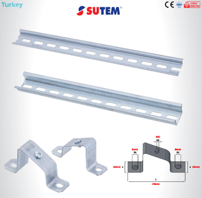 Düz Sac Ray TABAN 35X7,5MM - UZUNLUK 2MT resmi