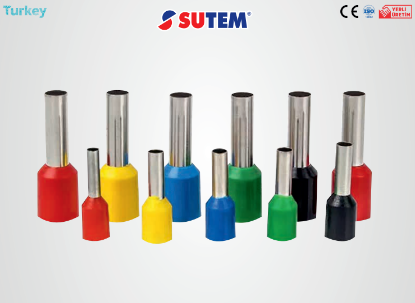 Tek Girişli Kablo Yüksük (BAKIR) STM-IY-0,75MM F BOYUT : 8 -- L BOYUT 14 resmi