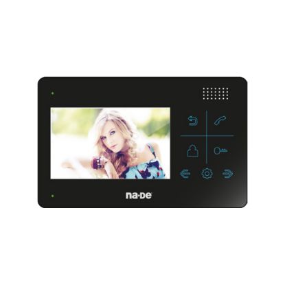 Nade 4,3" Renkli Görüntülü Diafon (Siyah) resmi