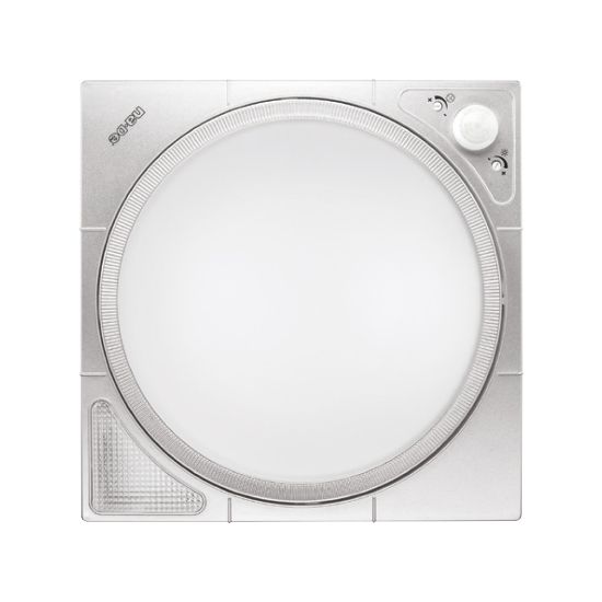 Nade Duylu Hareket Sensörlü Tavan Armatürü (Acil Kitli) - Gri resmi