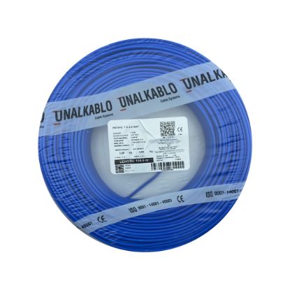 Ünal 2,5 NYA Kablo (Mavi) resmi