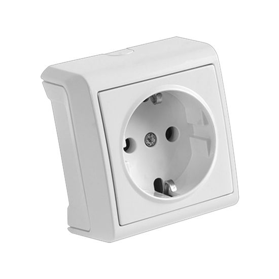 Viko Vera Sıva Üstü Topraklı Priz resmi