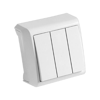 Viko Vera Sıva Üstü Üçlü Anahtar resmi