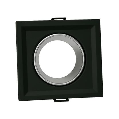 Fuplast Tekli Siyah+Krom Dekoratif Çerçeve resmi