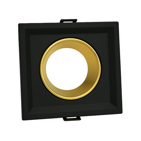 Fuplast Tekli Siyah+Gold Dekoratif Çerçeve resmi