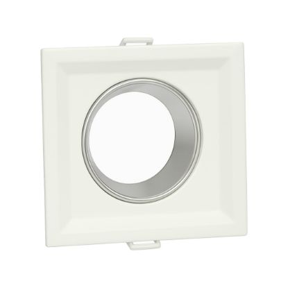 Fuplast Tekli Beyaz+Krom Dekoratif Çerçeve resmi