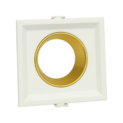 Fuplast Tekli Beyaz+Gold Dekoratif Çerçeve resmi