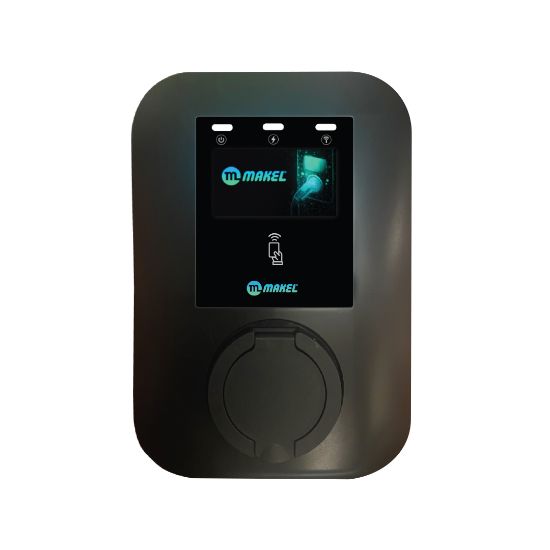 Makel Soket Tip Elektrikli Araç Şarj İstasyonu (Monofaze) resmi