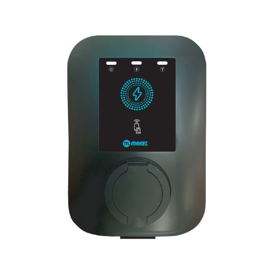 Makel Soket Tip Elektrikli Araç Şarj İstasyonu (Trifaze) resmi