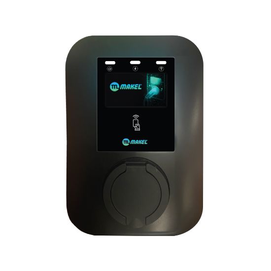 Makel Soket Tip Elektrikli Araç Şarj İstasyonu (Trifaze) resmi