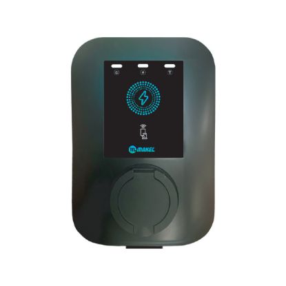 Makel Soket Tip Elektrikli Araç Şarj İstasyonu (Monofaze) resmi