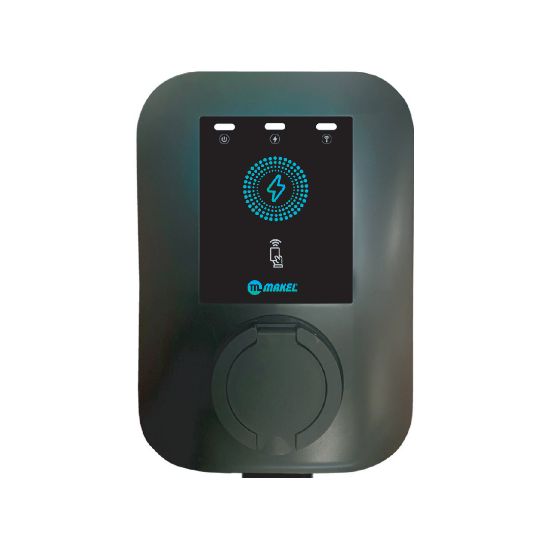 Makel Soket Tip Elektrikli Araç Şarj İstasyonu (Monofaze) resmi