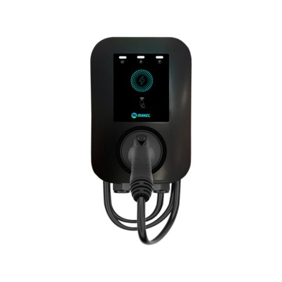 Makel Kablolu Tip Elektrikli Araç Şarj İstasyonu (Trifaze) resmi