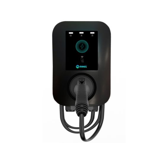Makel Kablolu Tip Elektrikli Araç Şarj İstasyonu (Trifaze) resmi