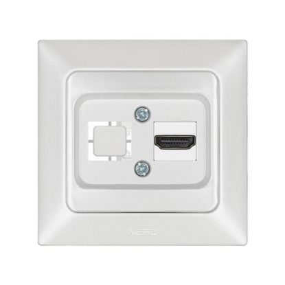 Nead Aras Beyaz İnci HDMI Konnektör resmi