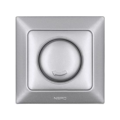 Nead Aras Gümüş Rotatif Dimmer (800W) resmi