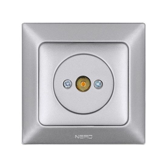 Nead Aras Gümüş TV Prizi Geçişli (18DB) (Eko) resmi