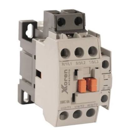 XKoren 12Amper Güç Kontaktörü 3P AC Tip 220V 5,5kW 1NO-1NC 22 Kasa  resmi