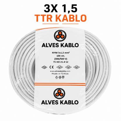 Alves 3x1,5 TTR Kablo  resmi