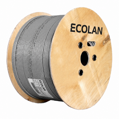 ECOLAN Cat6 U/UTP Halojenfree(Yanmaz) 23 Awg BAKIR (TSE/ISO) resmi