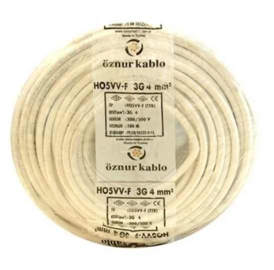 Öznur 3x4 TTR Kablo resmi