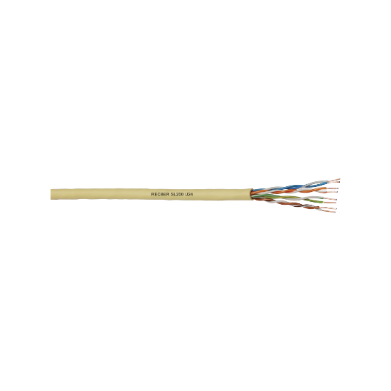 Reçber SL200 U24 Category 5e U/UTP 4X2X24AWG Data Kablosu resmi